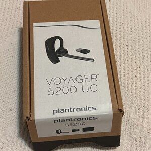 Open Box - Plantronics Voyager 5200 UC Smart Sensor Wireless Bluetooth Headset